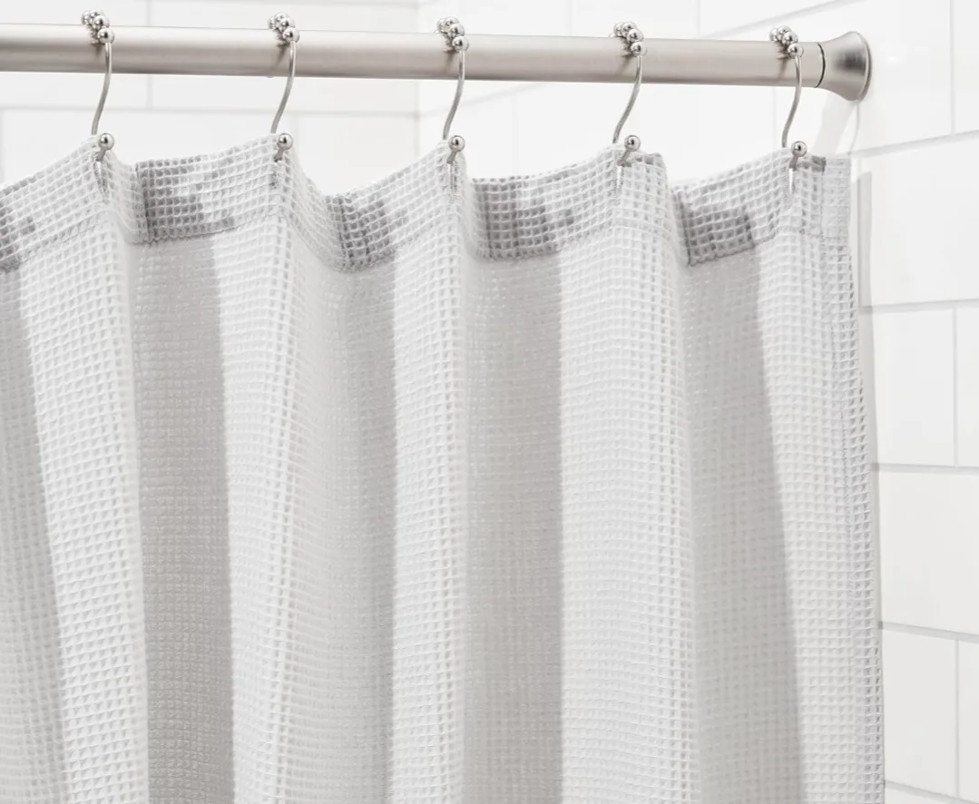 Adjustable Tension Curtain Rod (54"-90" Nickel Finish) image indicator(6)