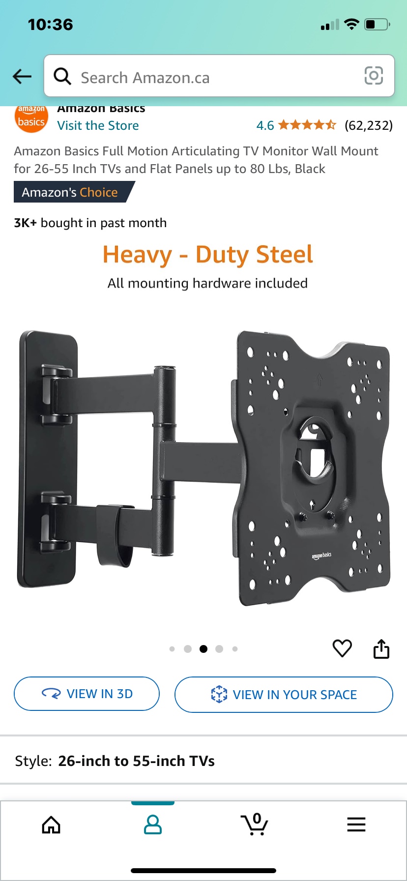 Tv wall mount - photo 3