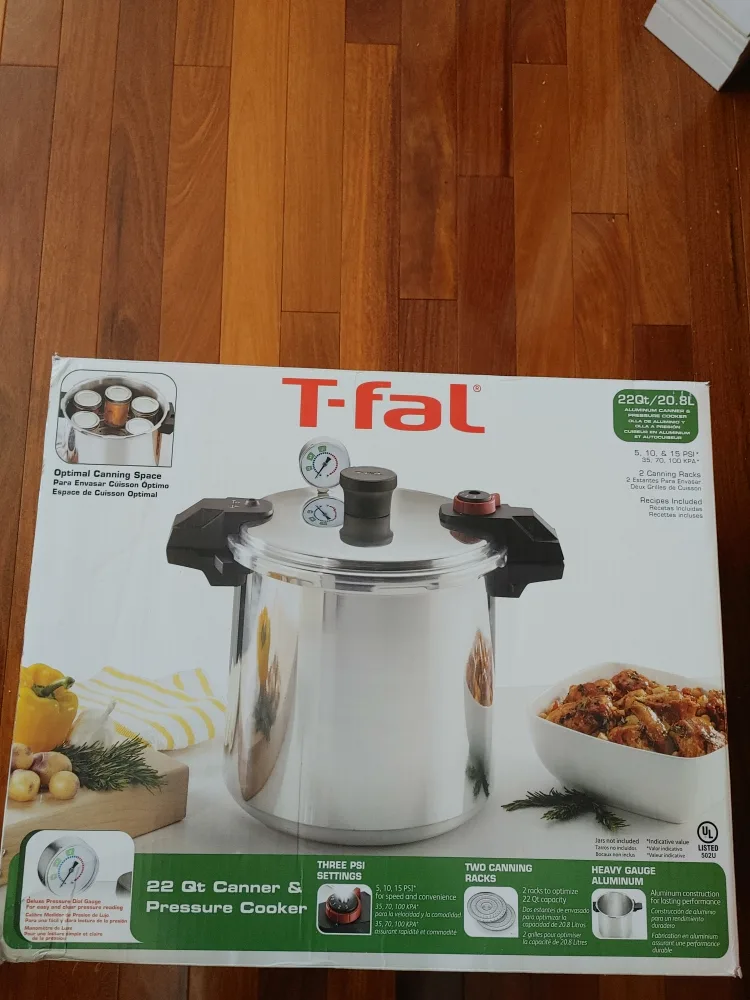 T-Fal 22 Quart Pressure Cooker Canner thumbnail