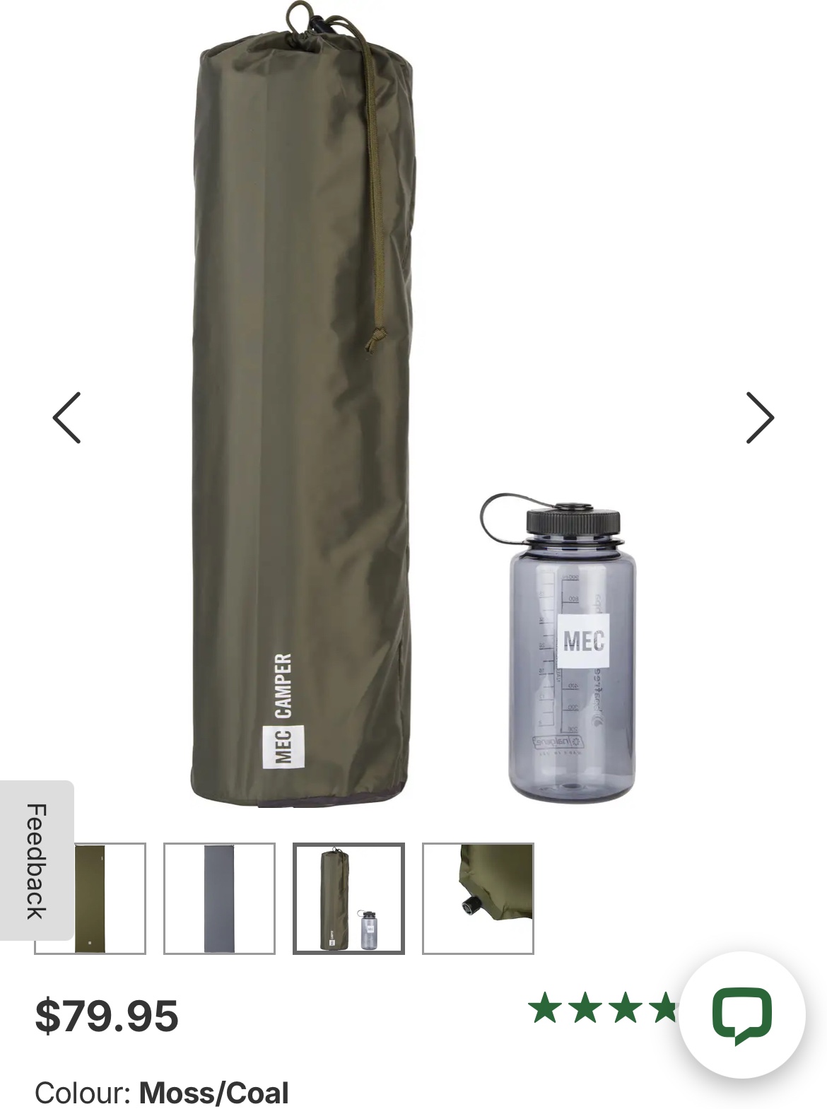 MEC Camper 3.8cm R4.2 Sleeping Pad - photo 3