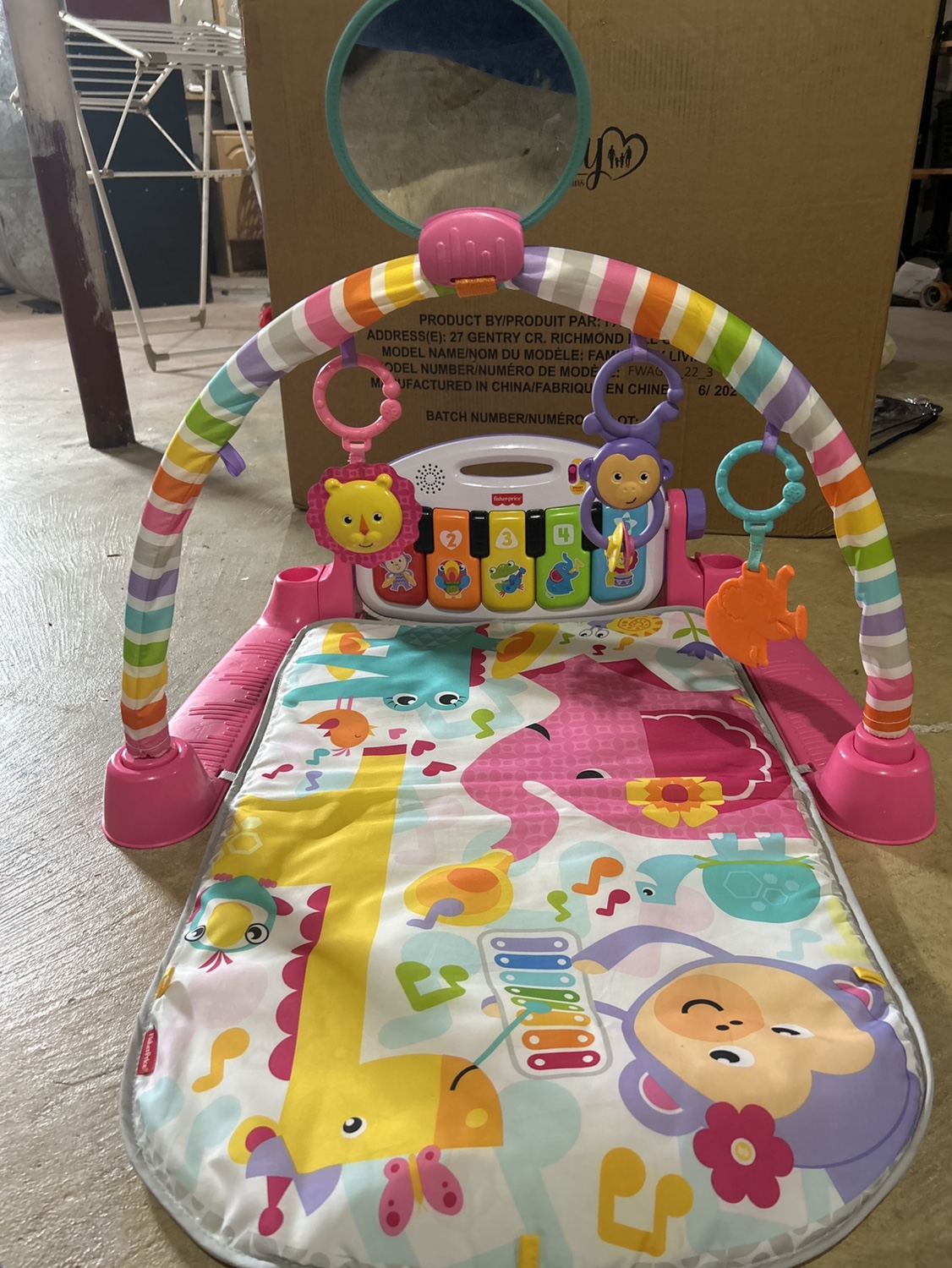 Fisher-Price Kick & Play Piano Mat