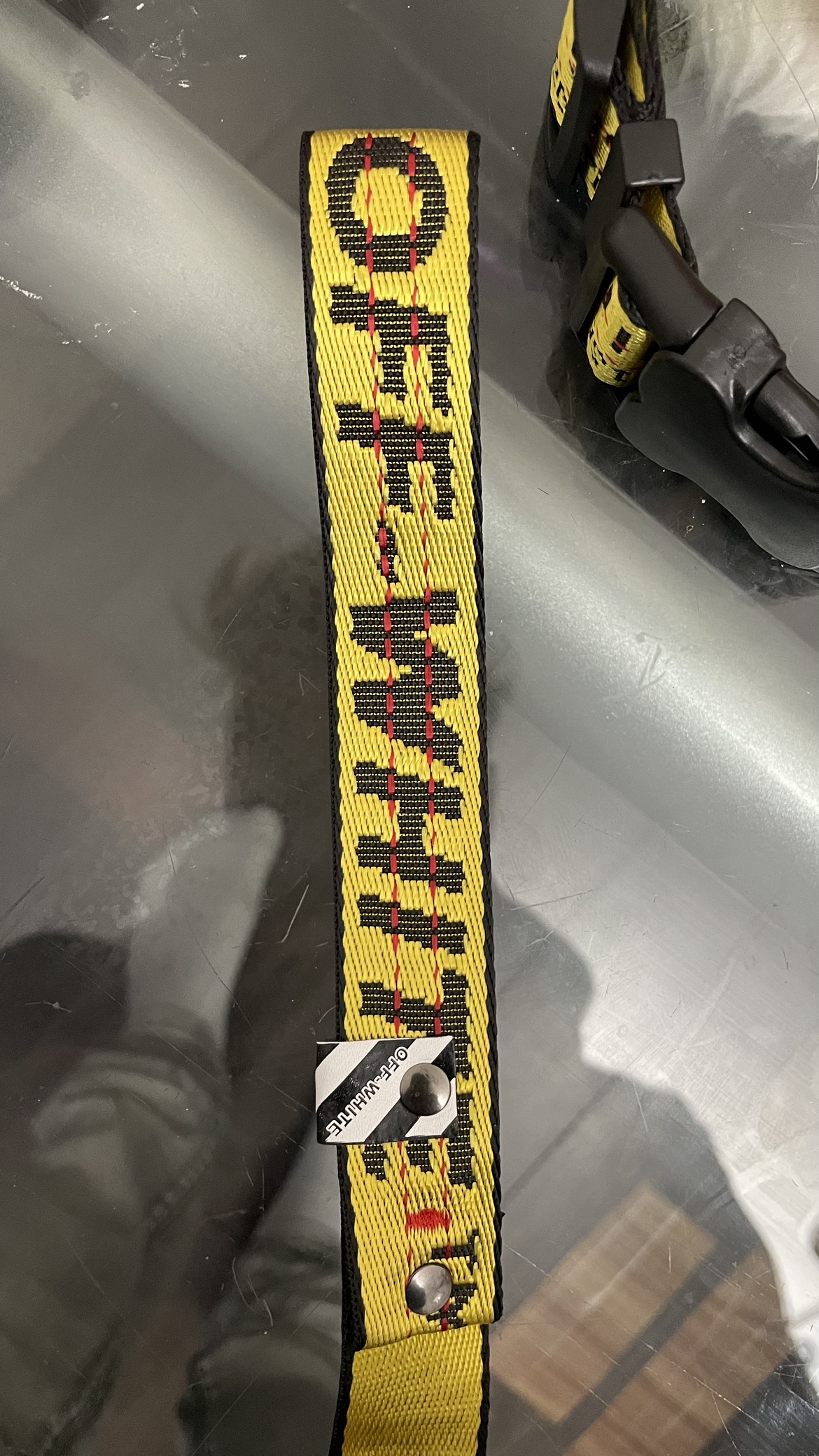 Off-White Dog Collar and Leash Set - photo 2