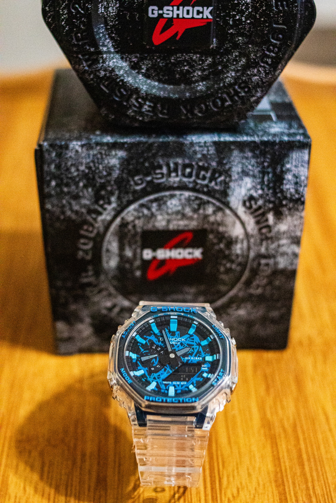 G-Shock Clear Blue Watch - photo 3