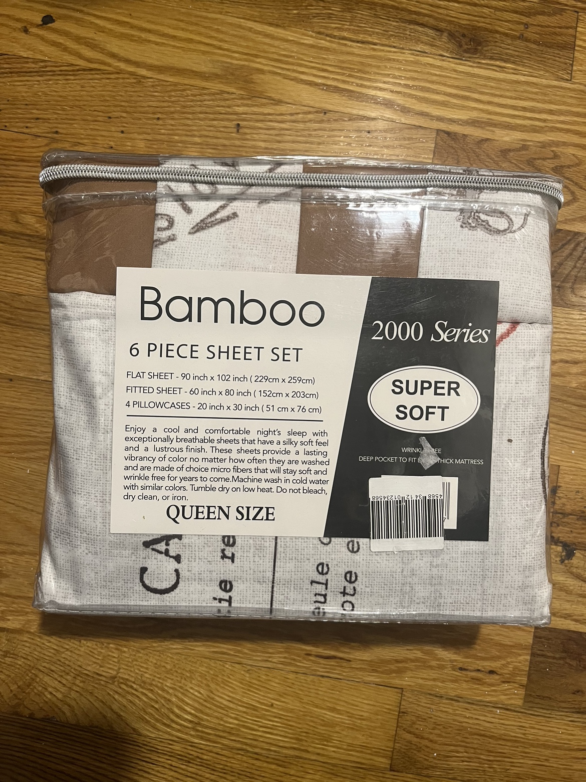 Bamboo 6 Piece Sheet Set