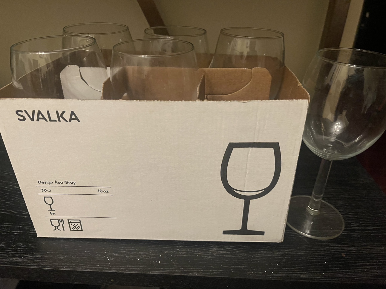 IKEA SVALKA Wine Glasses