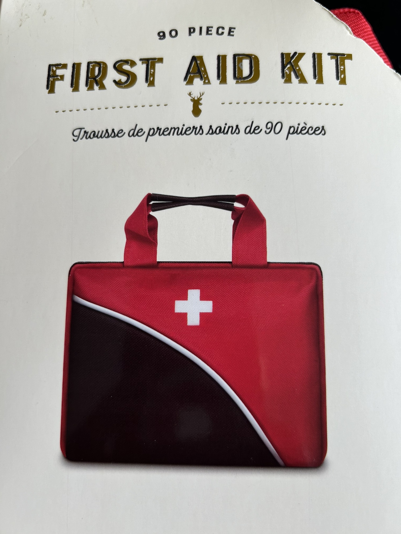 90 Piece First Aid Kit