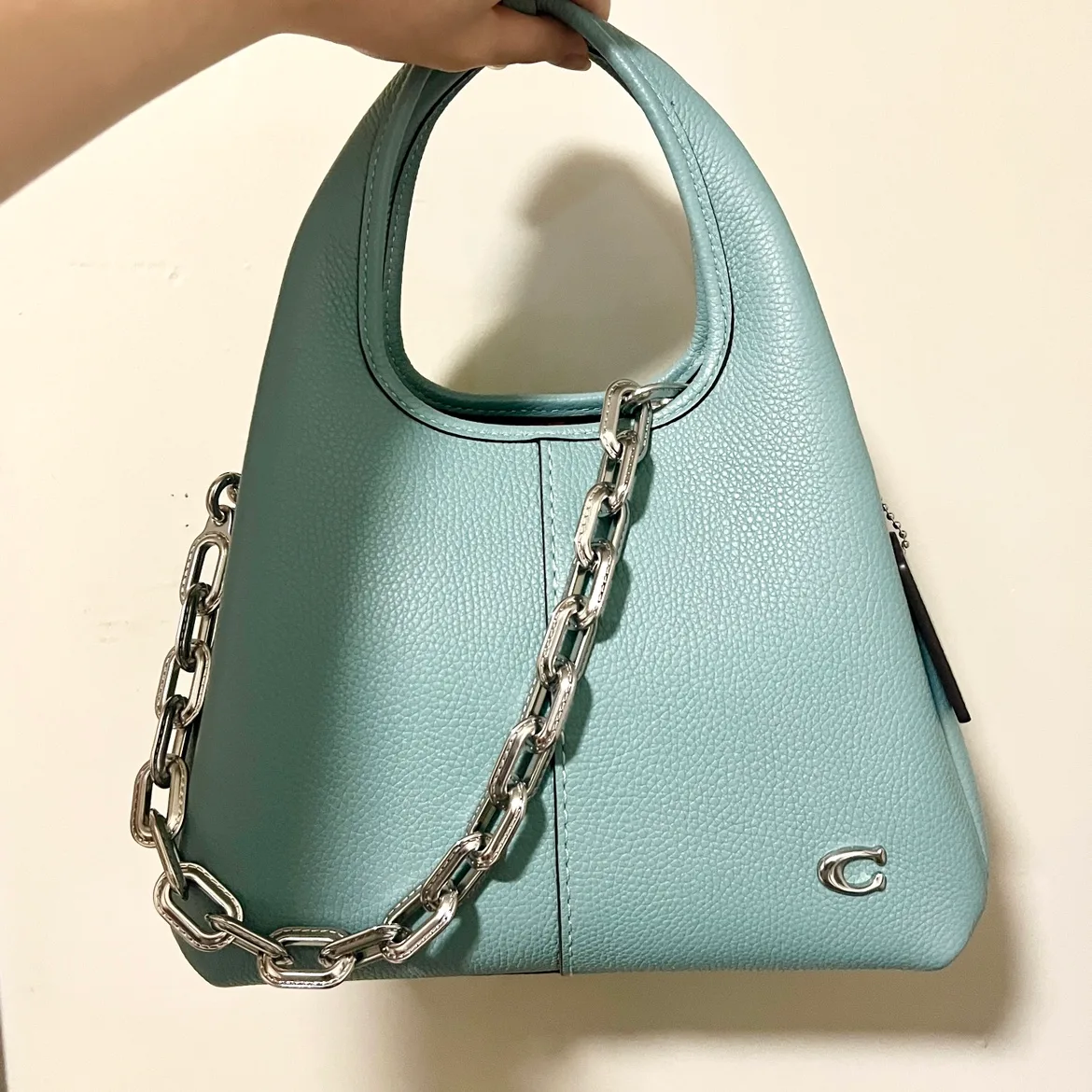 Brand New Coach Lana 23 Shoulder Bag Aquamarine thumbnail