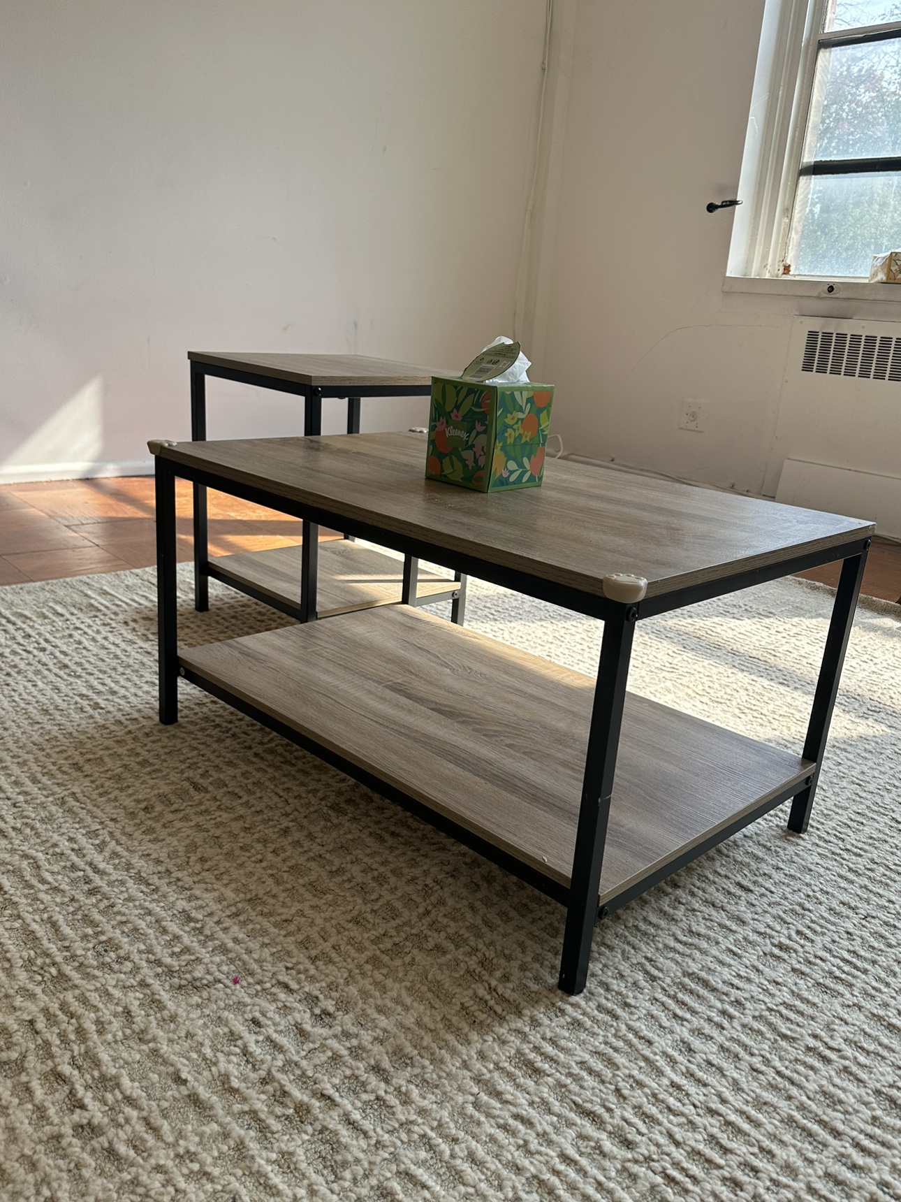 Two Tier Coffee Table & End Table Set - photo 4