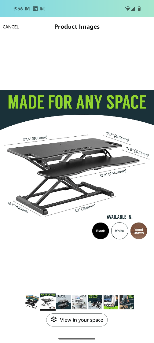 Standing Desk Converter - photo 4