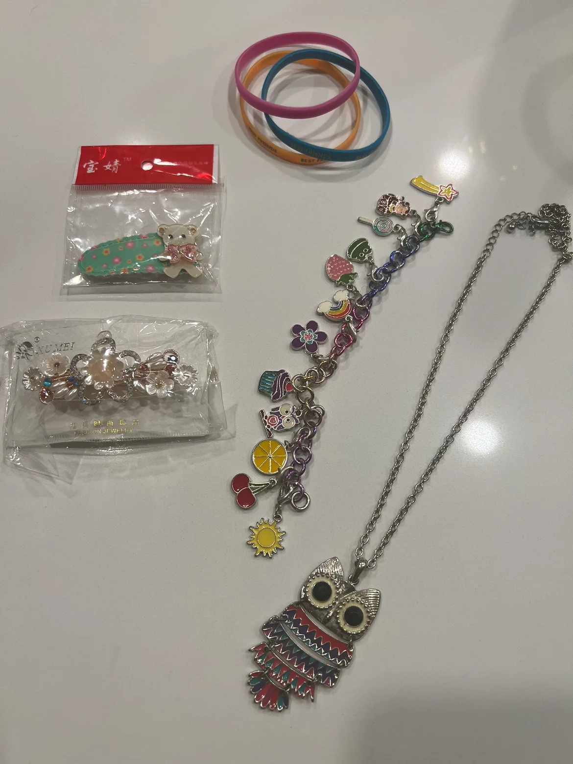 Kids Jewelry Charm Bracelet / Necklace lot image indicator(5)