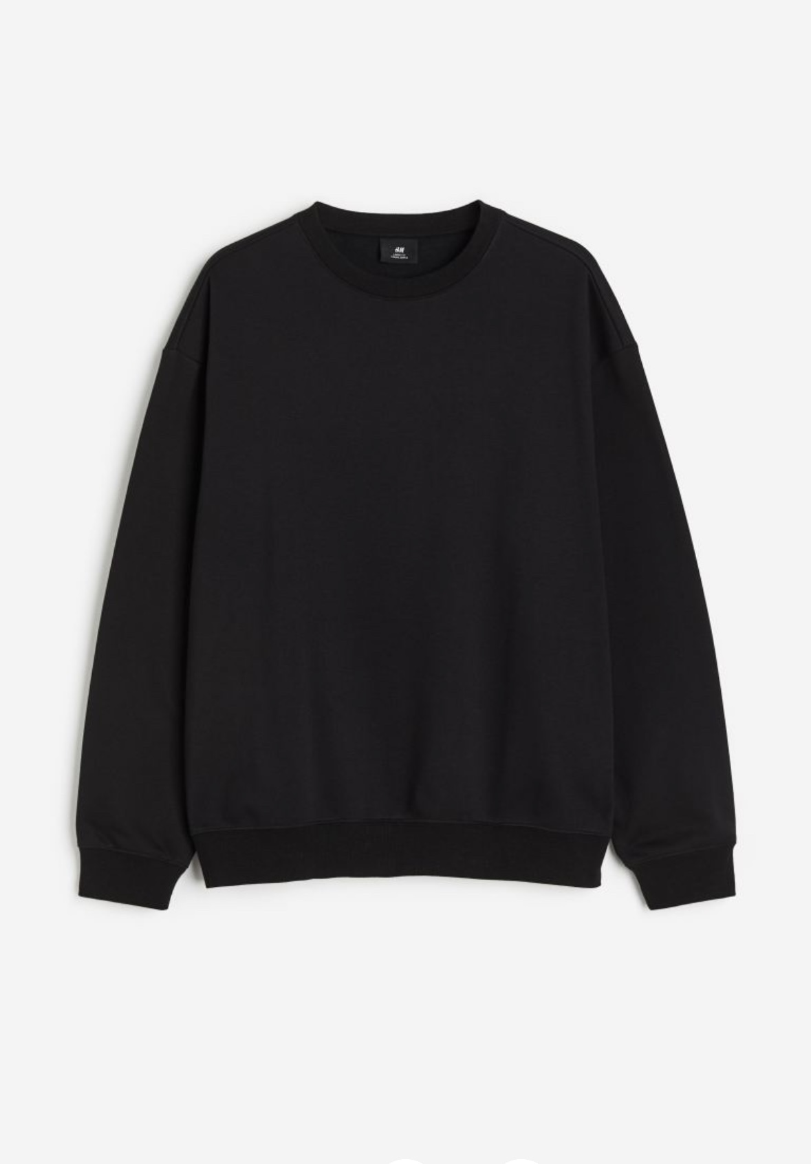 H&M Black Sweatshirt