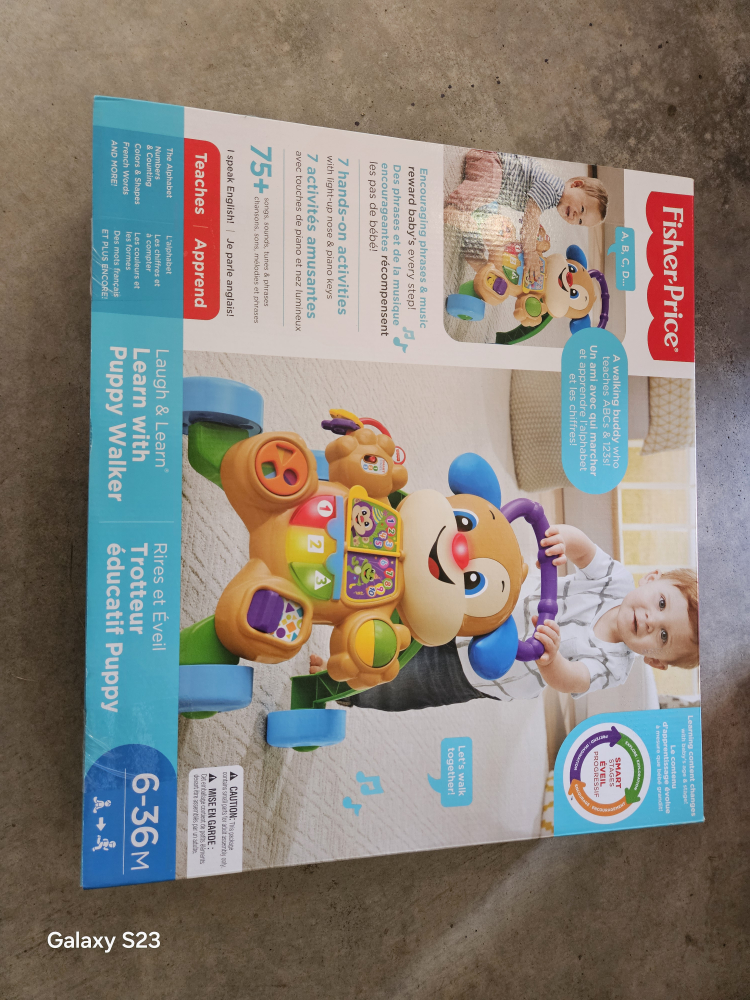 New baby fun activity pushes walker(never opened the box) - photo 2