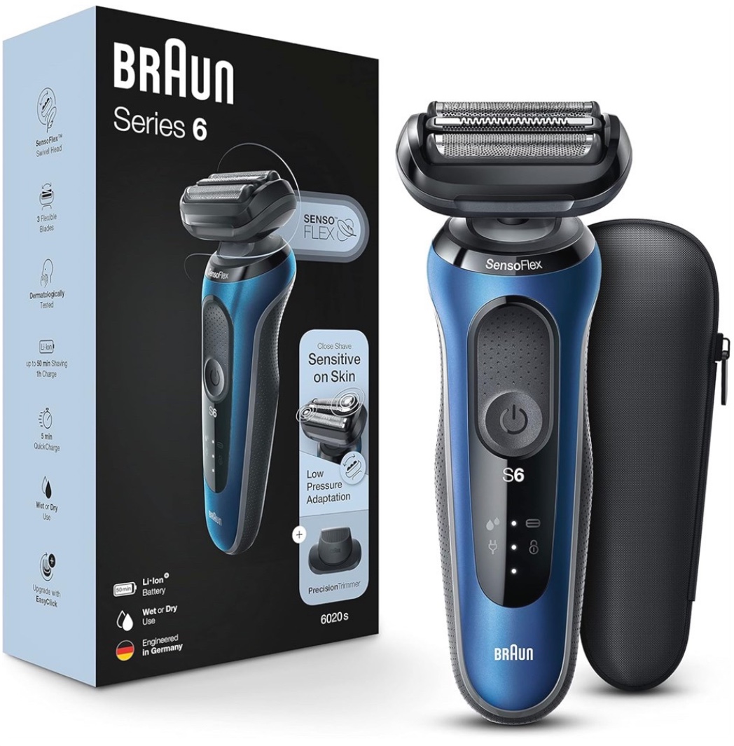 Braun Electric Razor Series 6 6020s Electric Foil Shaver