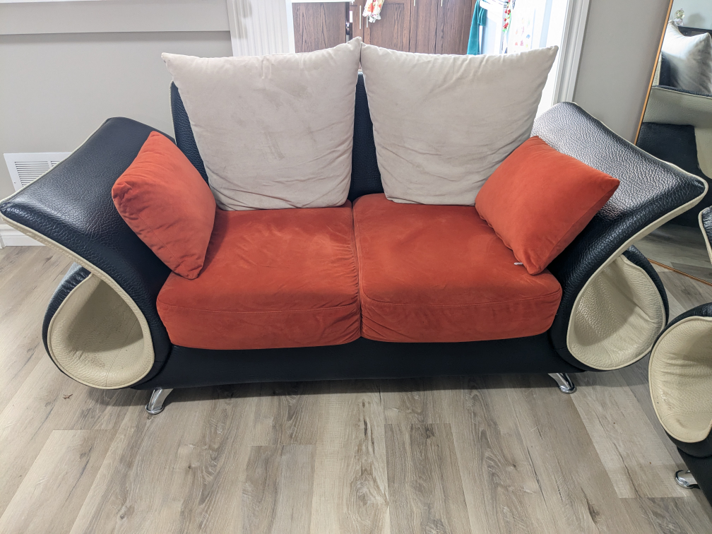Contemporary modern Sofa set with Loveseat - photo 2