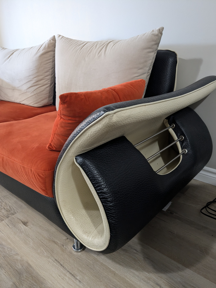Contemporary modern Sofa set with Loveseat - photo 4
