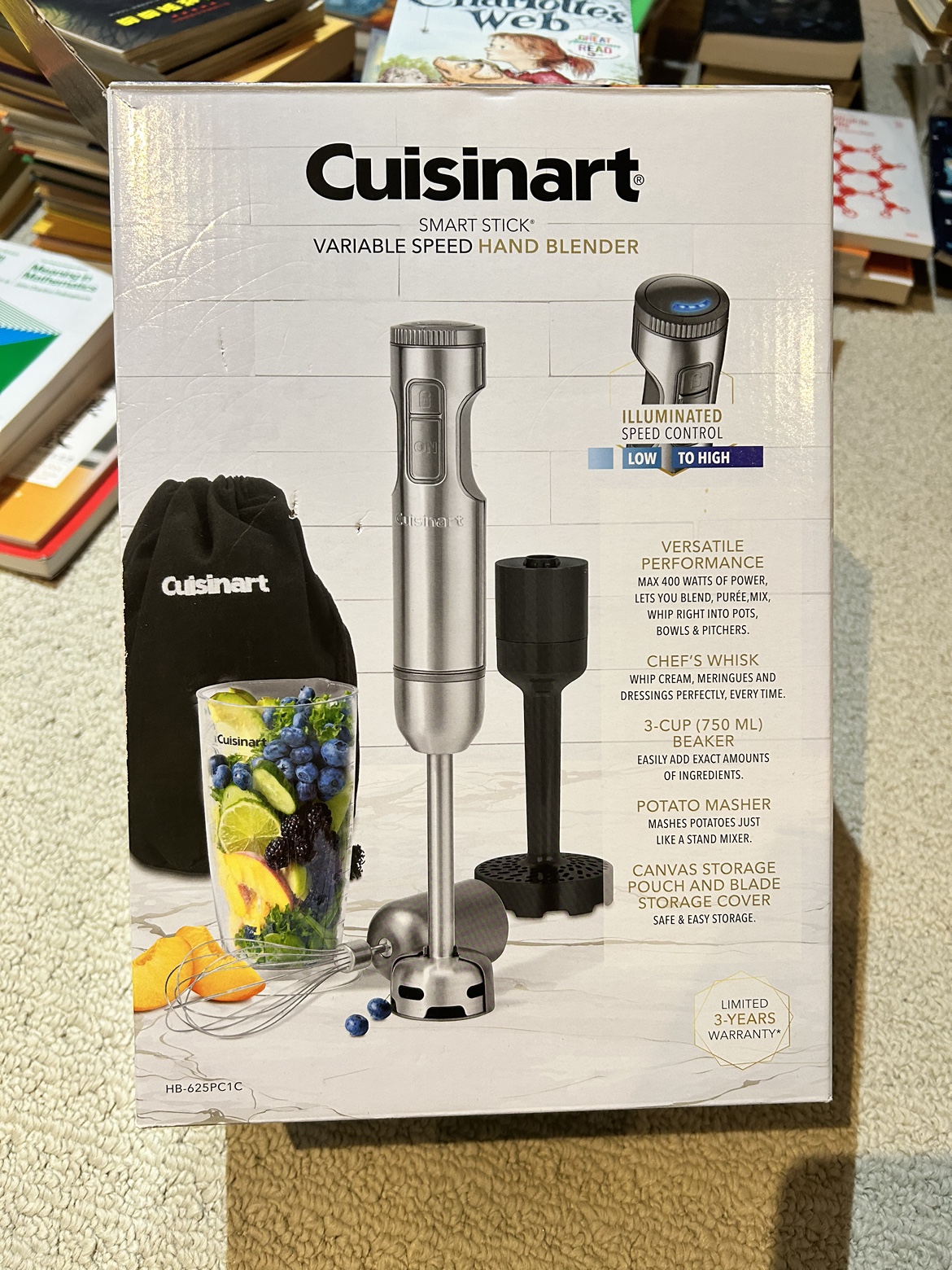 Cuisinart Smart Stick Variable Speed Hand Blender