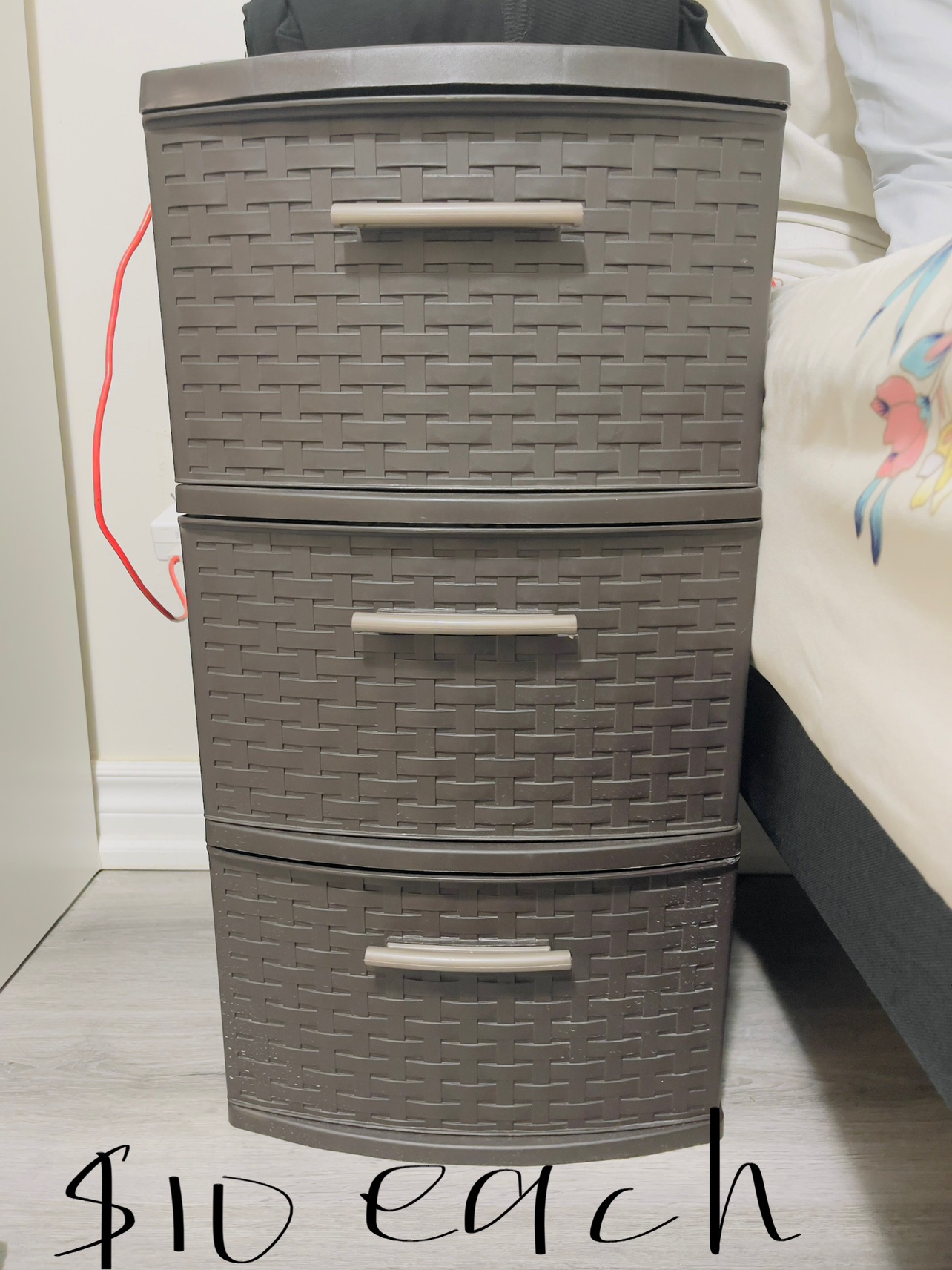 3 Drawer Storage Unit