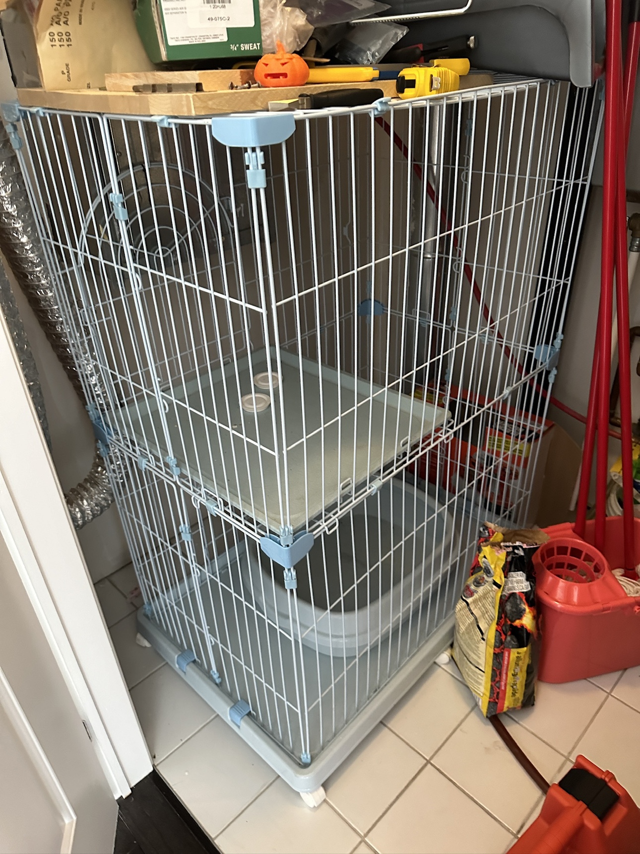 Two layer Pet Cage