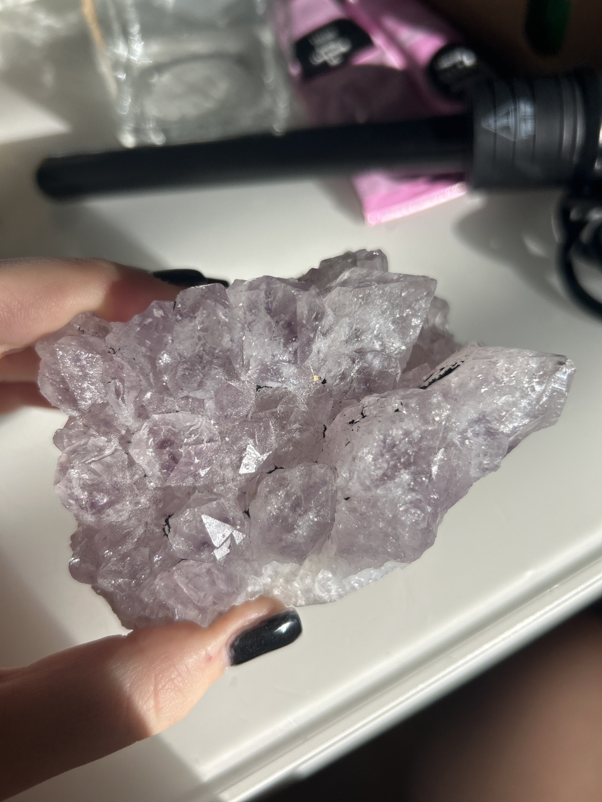 Amethyst Crystal Cluster