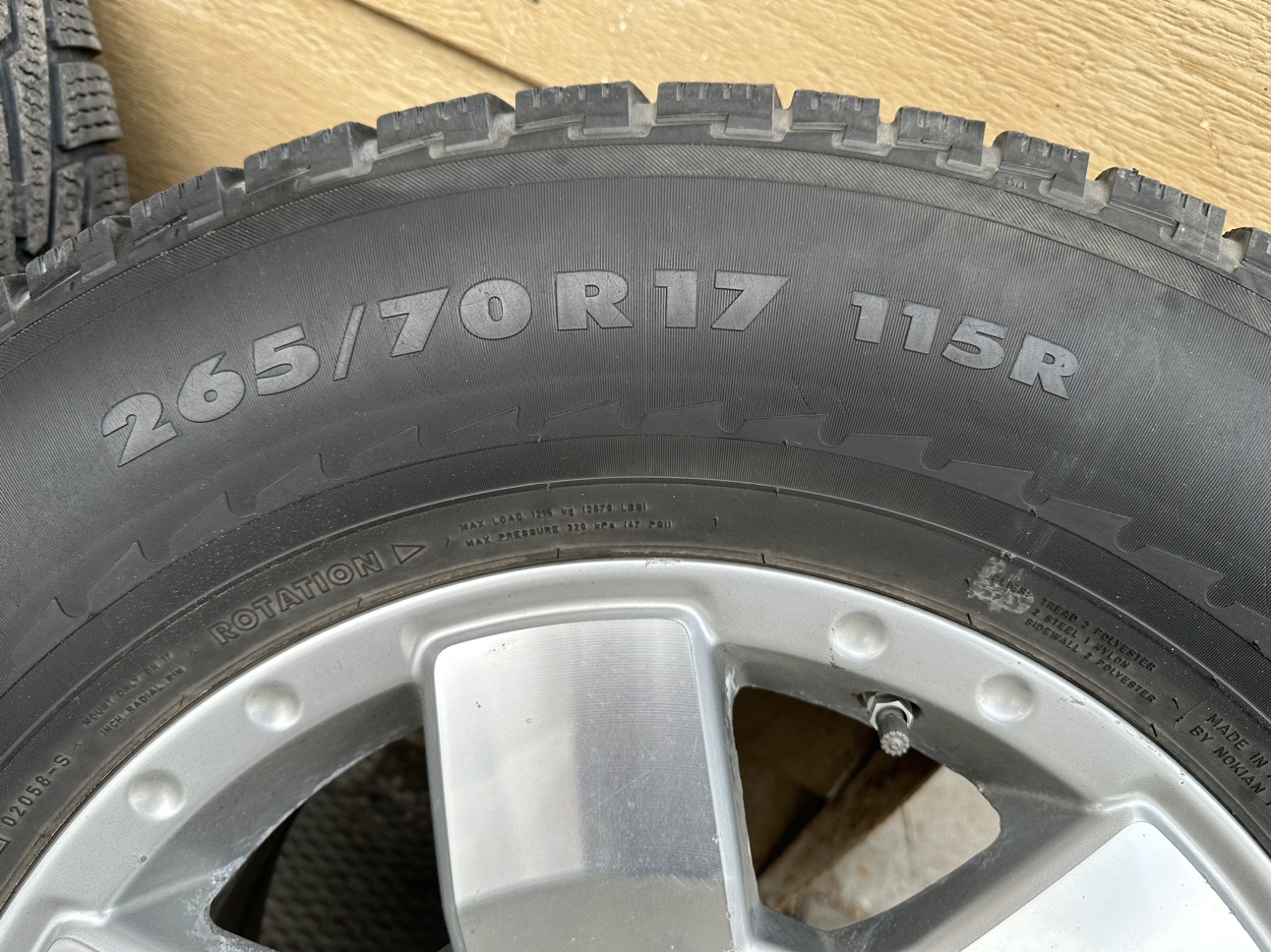Set of 4 Toyota Wheels and Tires - photo 2