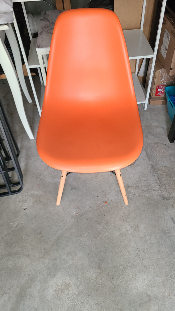 Orange Dining Chair