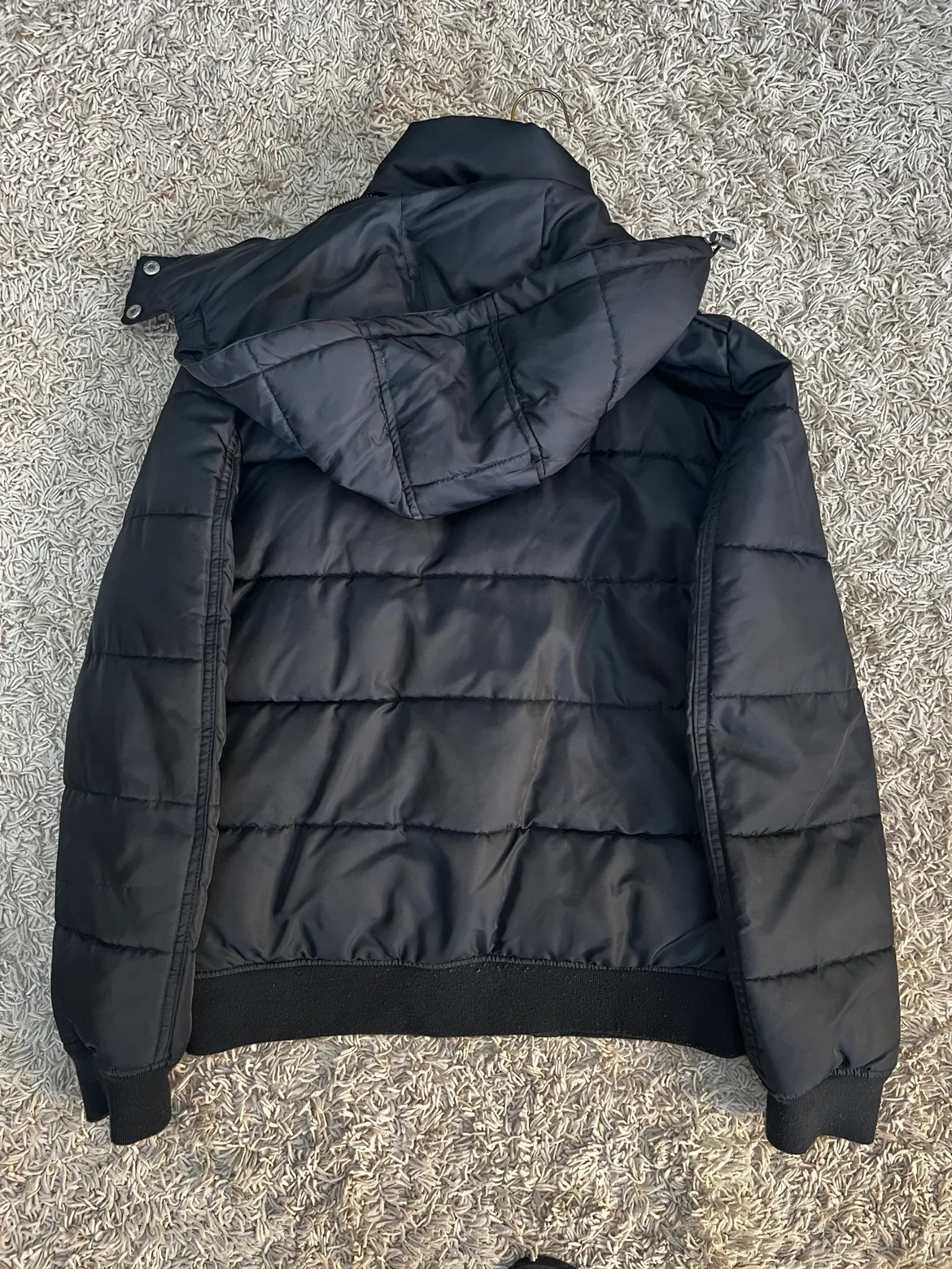 (M) Forever 21 Puffer/Winter Jacket with hoodie image indicator(2)