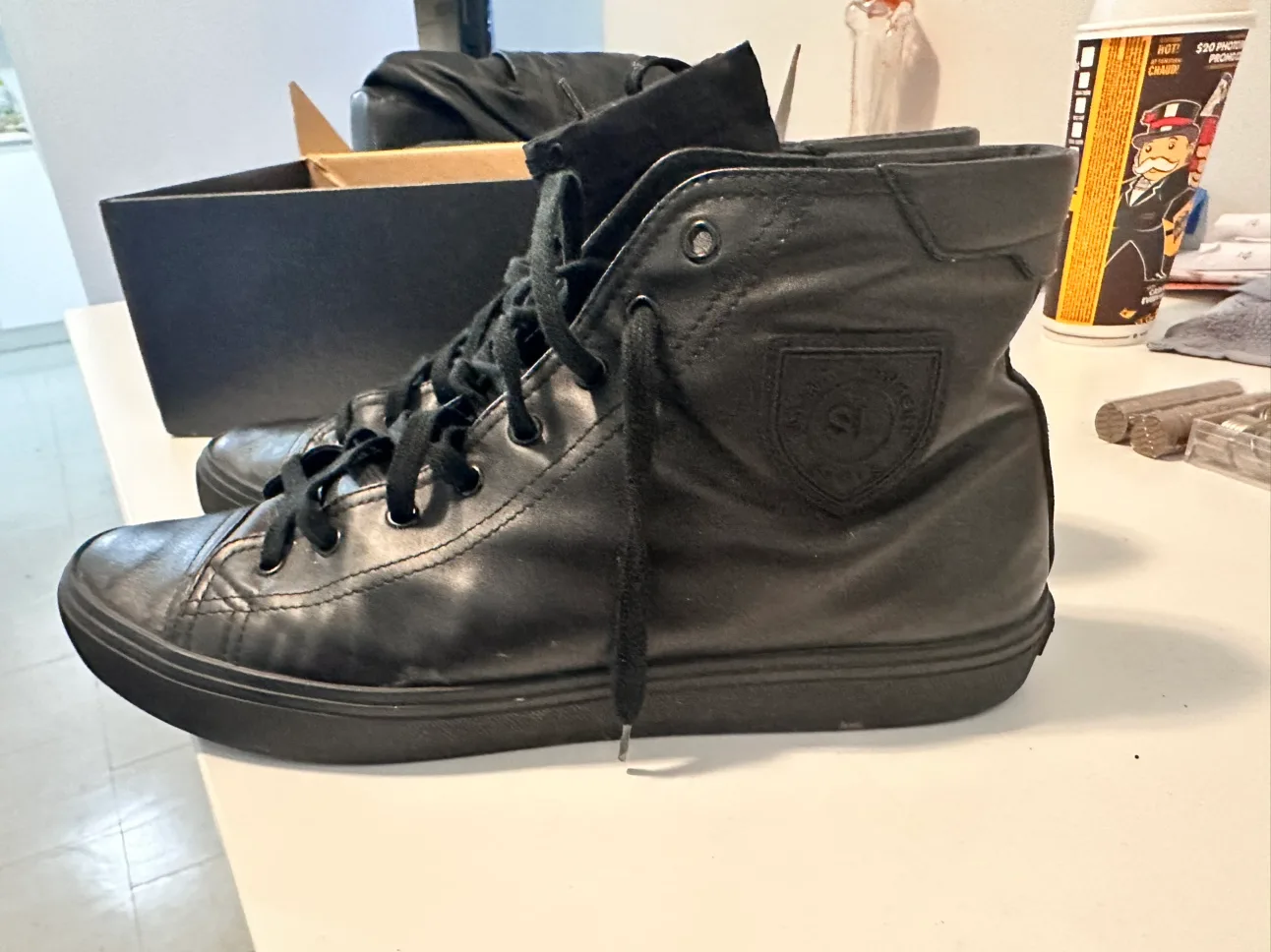 Saint Laurent High Top Sneakers image indicator(4)