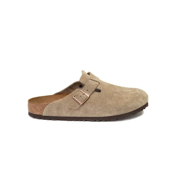Boston Suede Soft Footbed Clogs - Size Men US 10