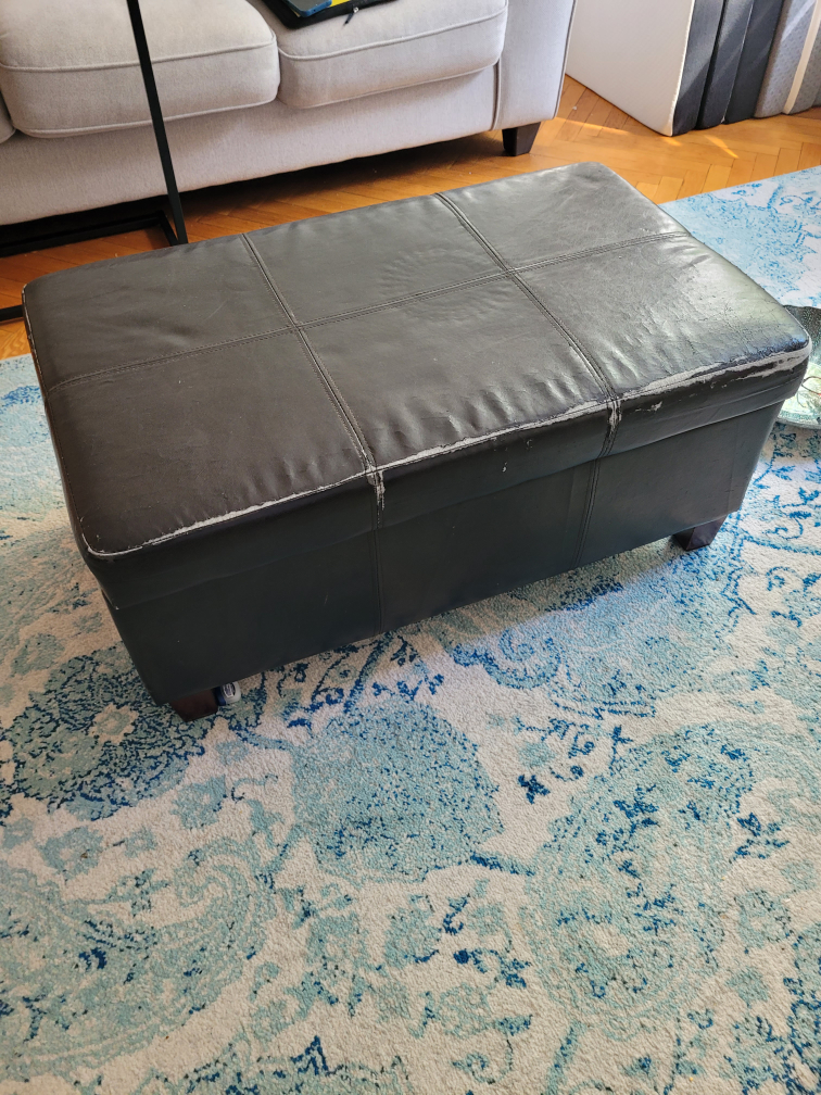 Brown Ottoman - photo 3