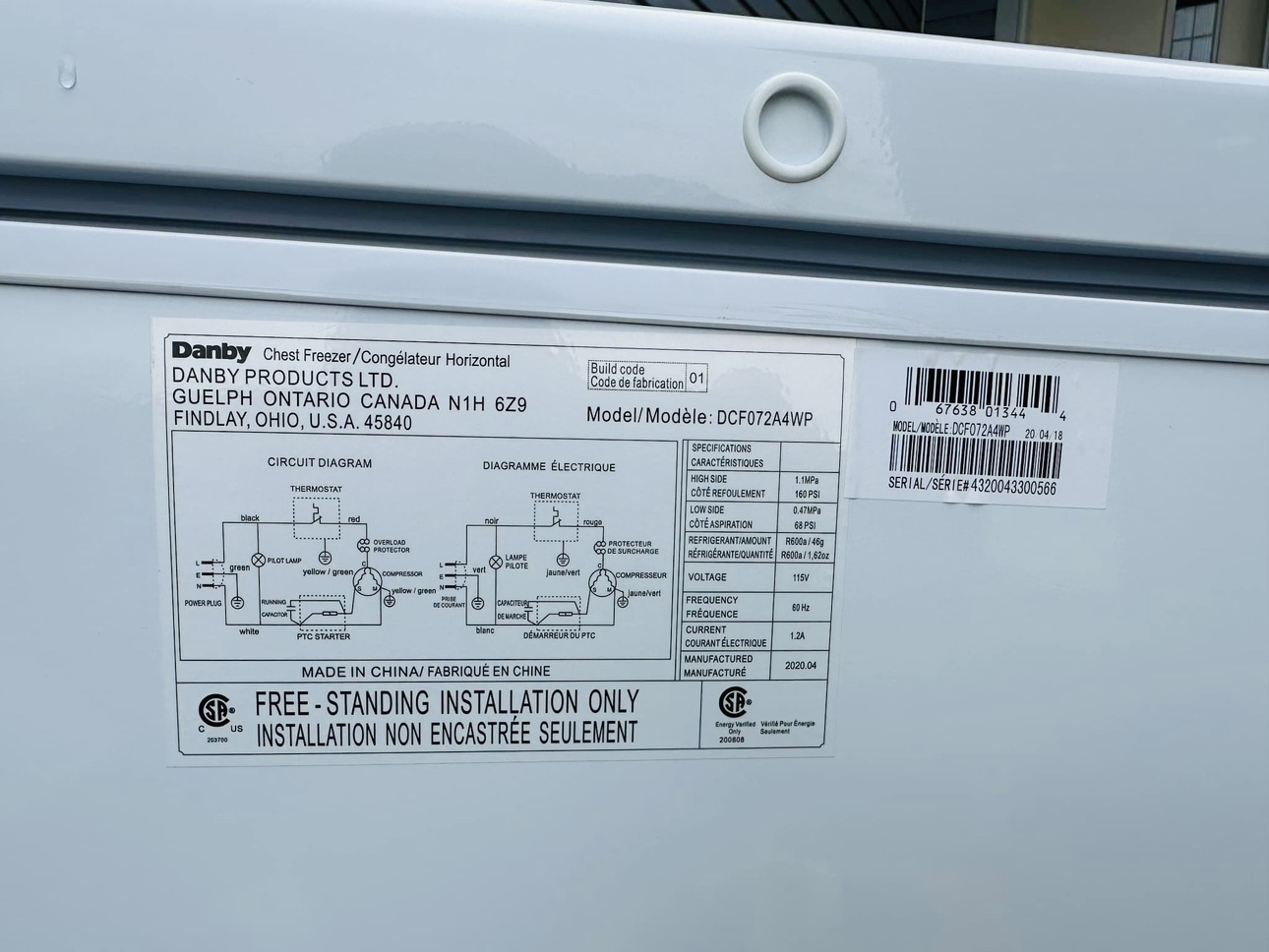 Danby Chest Freezer - photo 3
