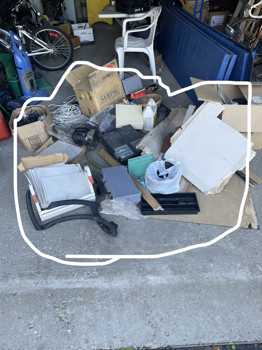 Free garage items