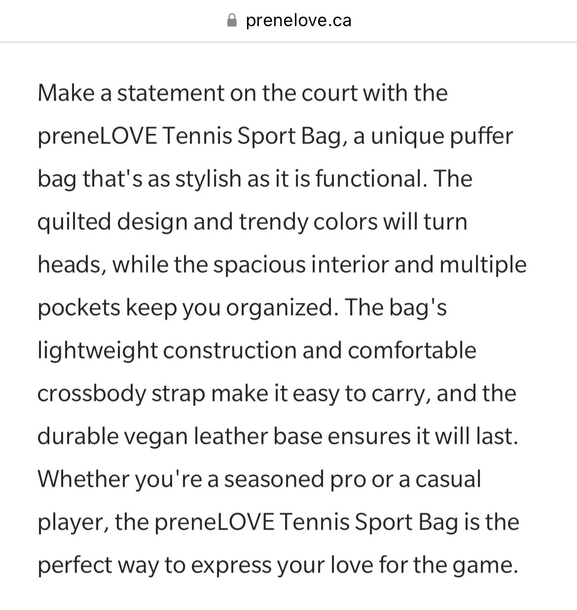 Designer tennis bag image indicator(4)