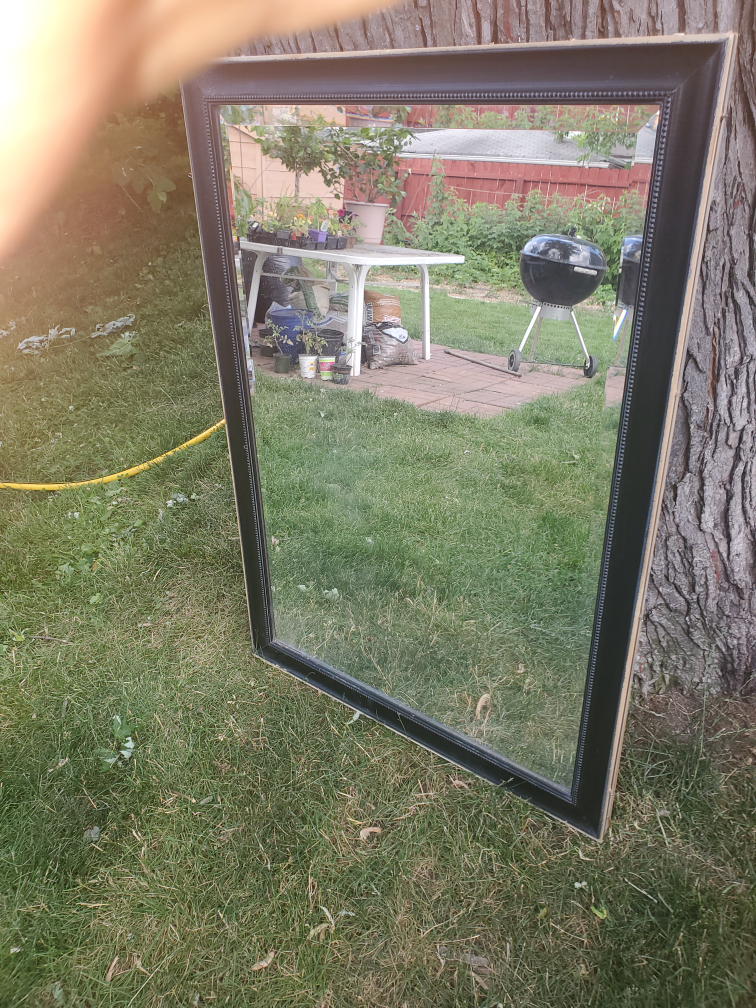 LARGE WALL MIRROR