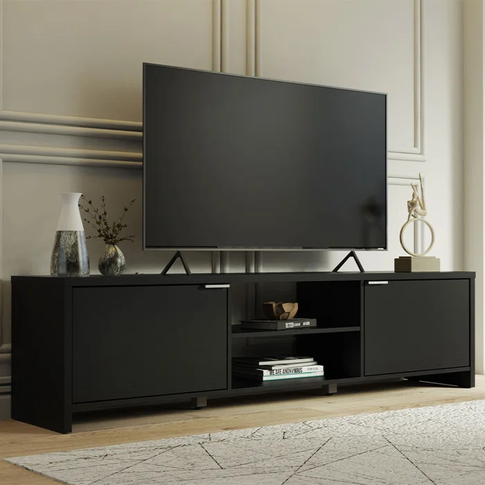 Black TV Stand
