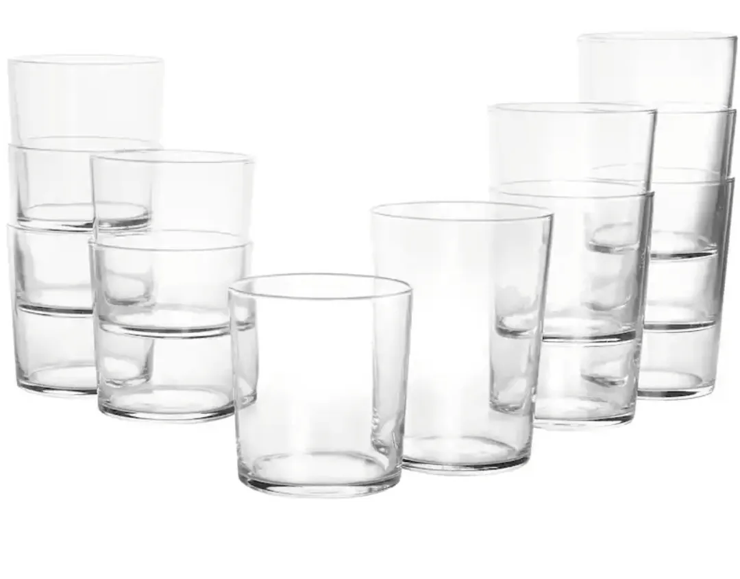 New Set of 11 Drinking Glasses image indicator(2)