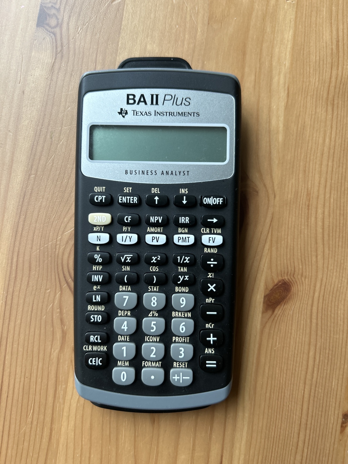 Texas Instruments BA II Plus Calculator