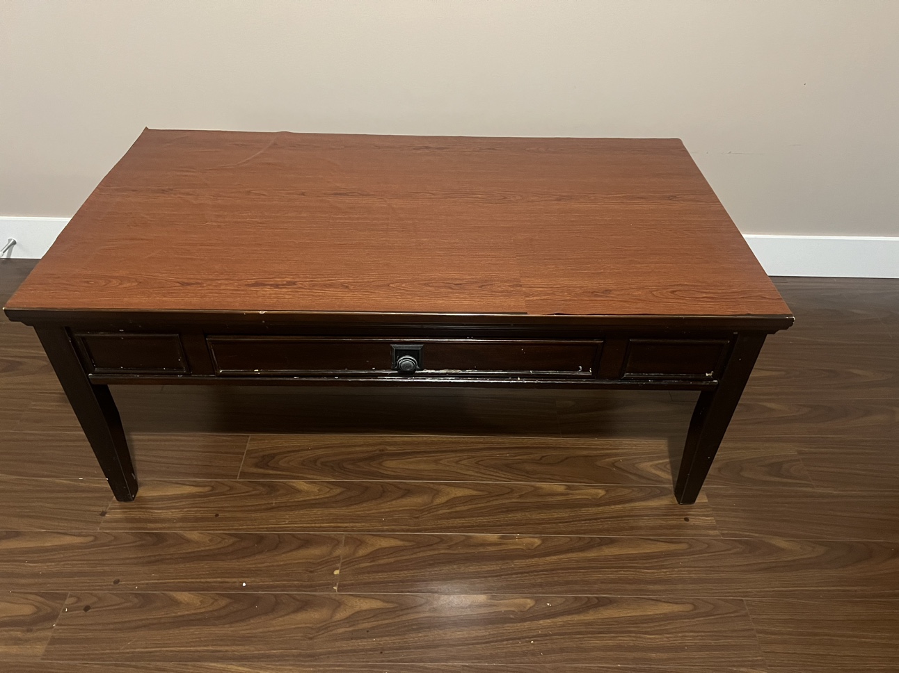 Coffee Table with Drawer - photo 5
