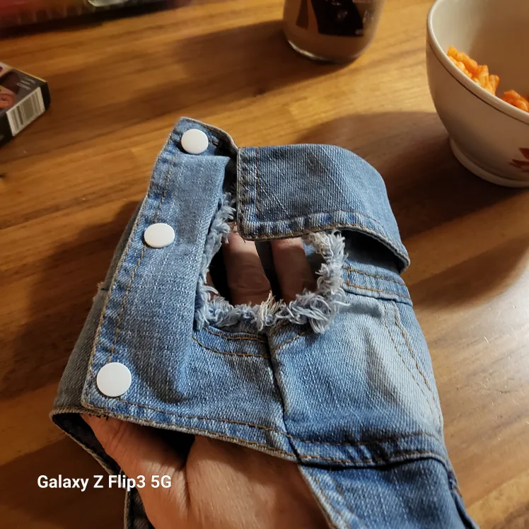 Dog Denim Vest #freecycle image indicator(3)