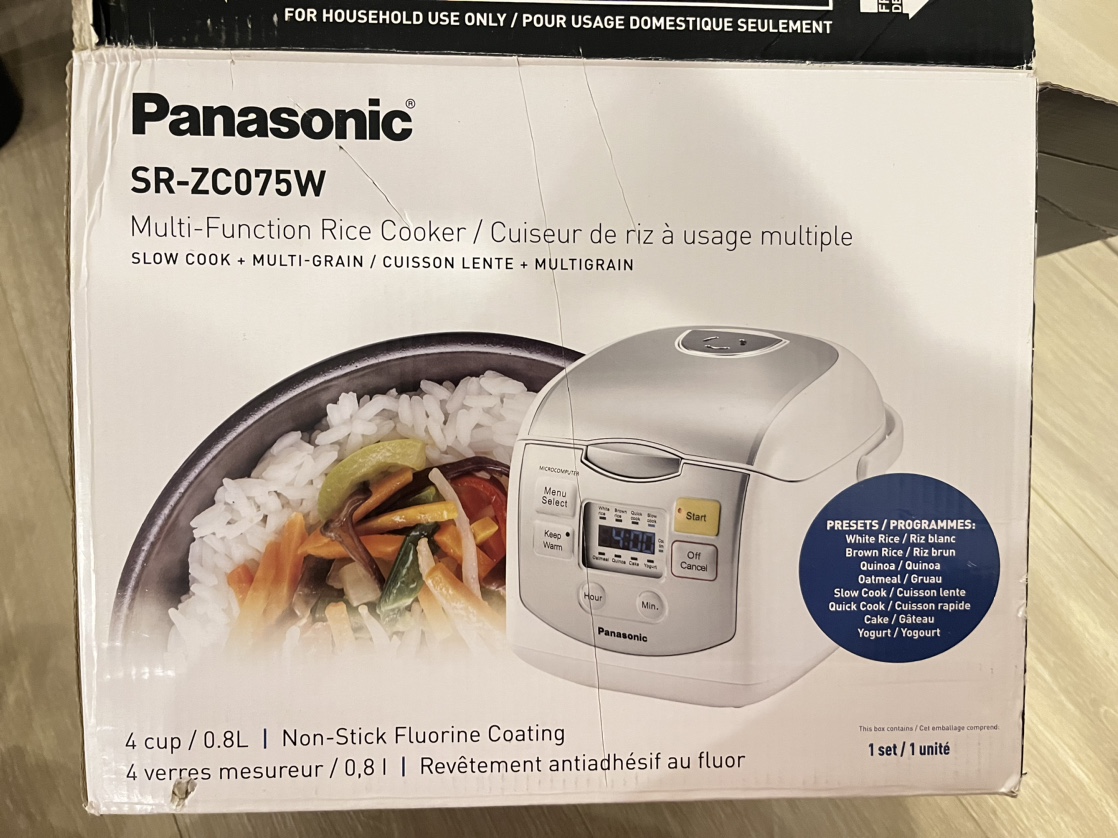 Panasonic Multi-Function Rice Cooker - photo 5
