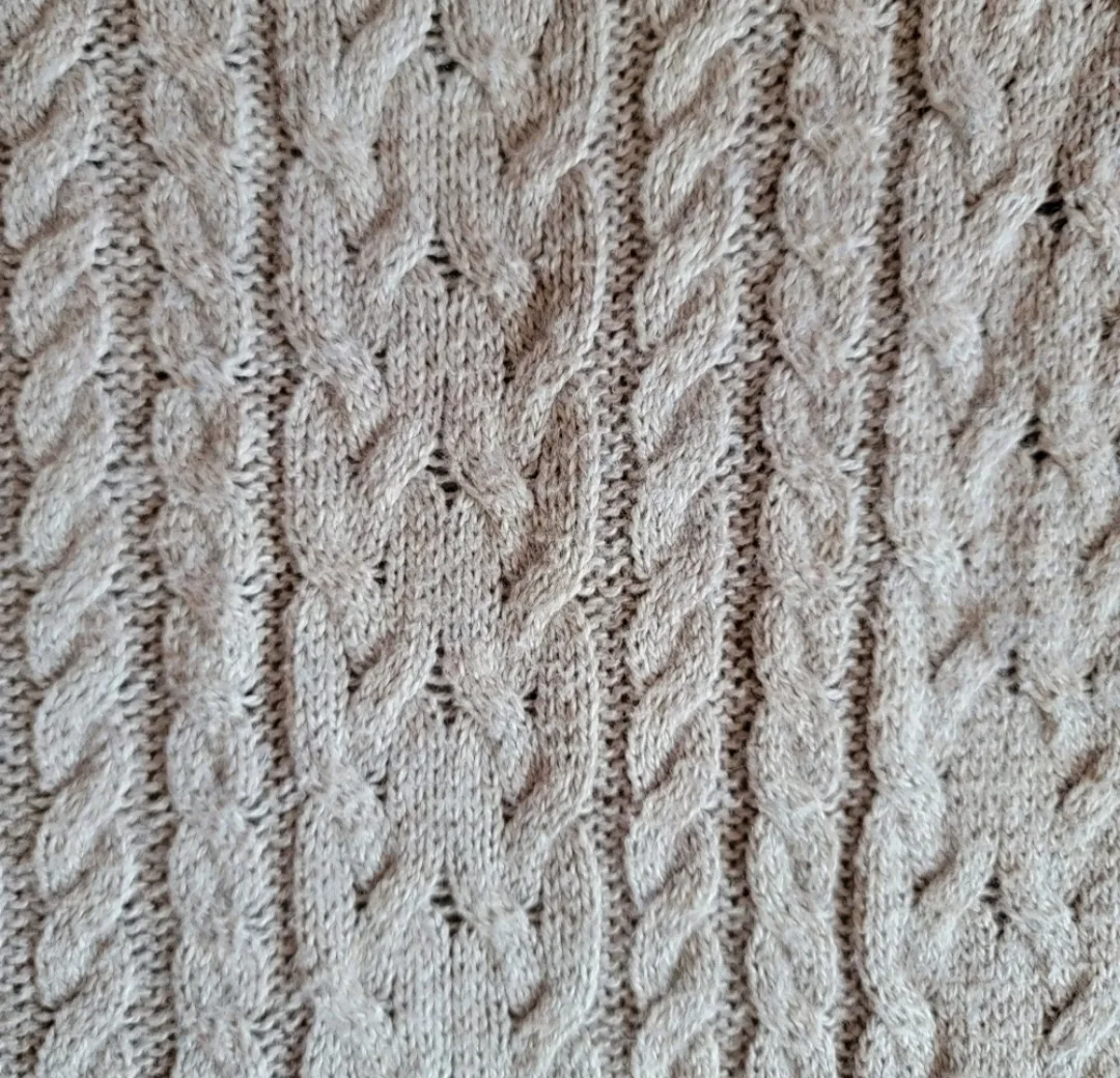 American Eagle cable knit sweater image indicator(2)