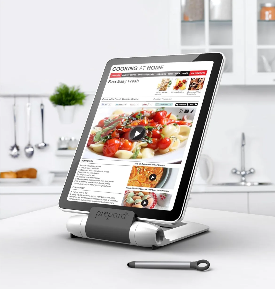 Prepara Tablet Stand and Stylus image indicator(2)