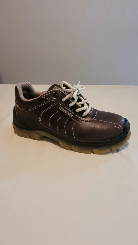 Jallatte Brown Safety Shoes (Size 9) image indicator(2)