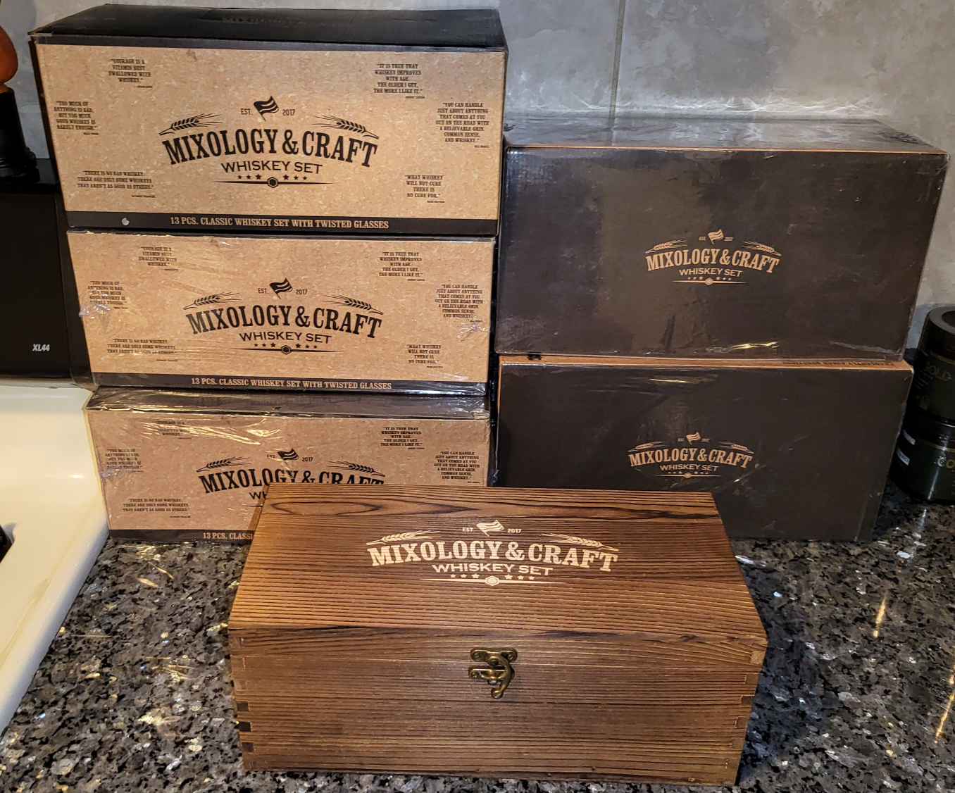 Mixology & Craft Whiskey Stones Set - photo 4