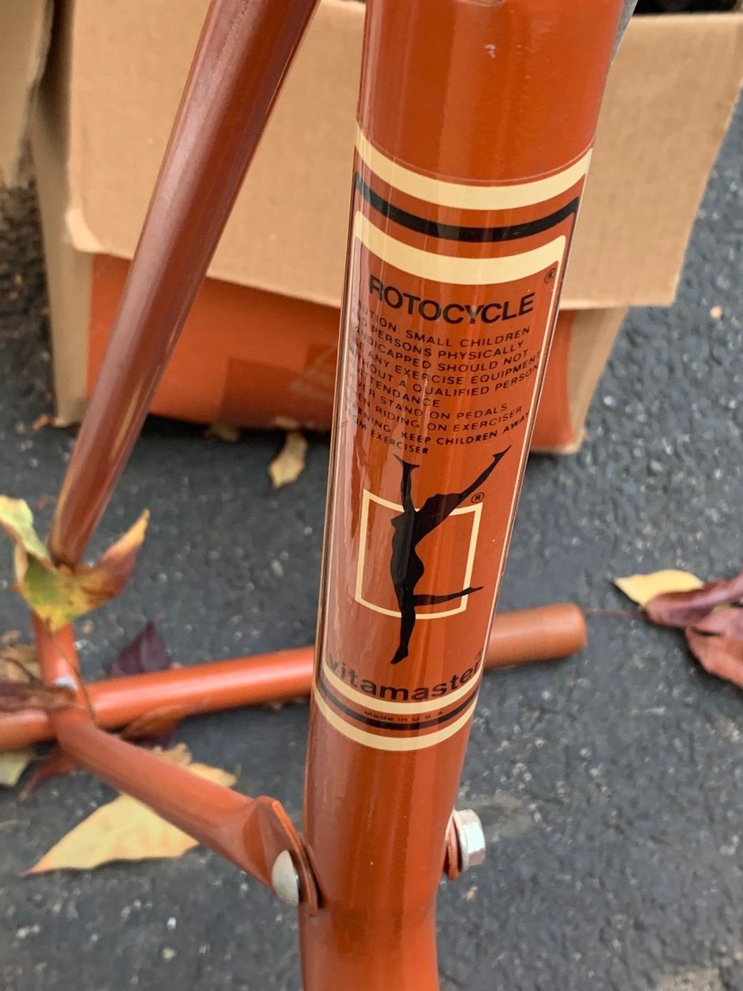 Vitamaster Rotocycle Stationary Exercise Bike Karrot