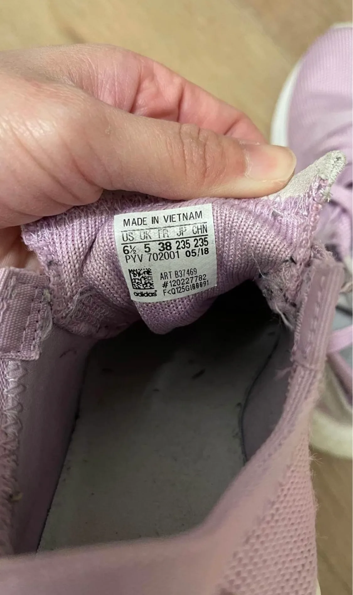 Adidas women purple foam comfy shoes image indicator(5)