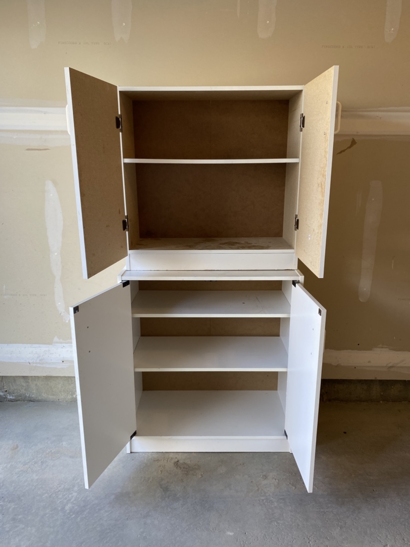 White Cabinet #freecycle - photo 2