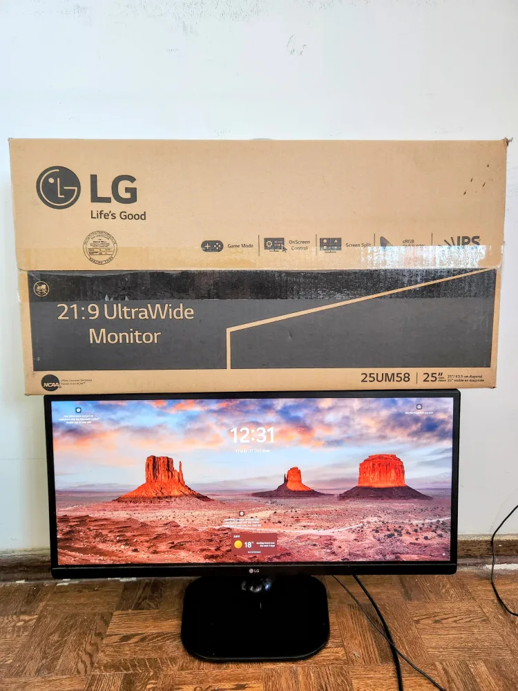 LG 25UM58 25-inch UltraWide Monitor thumbnail
