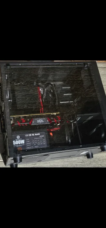 MINI BUDGET GAMING PC - RX580 8GB - RYZEN 5 thumbnail