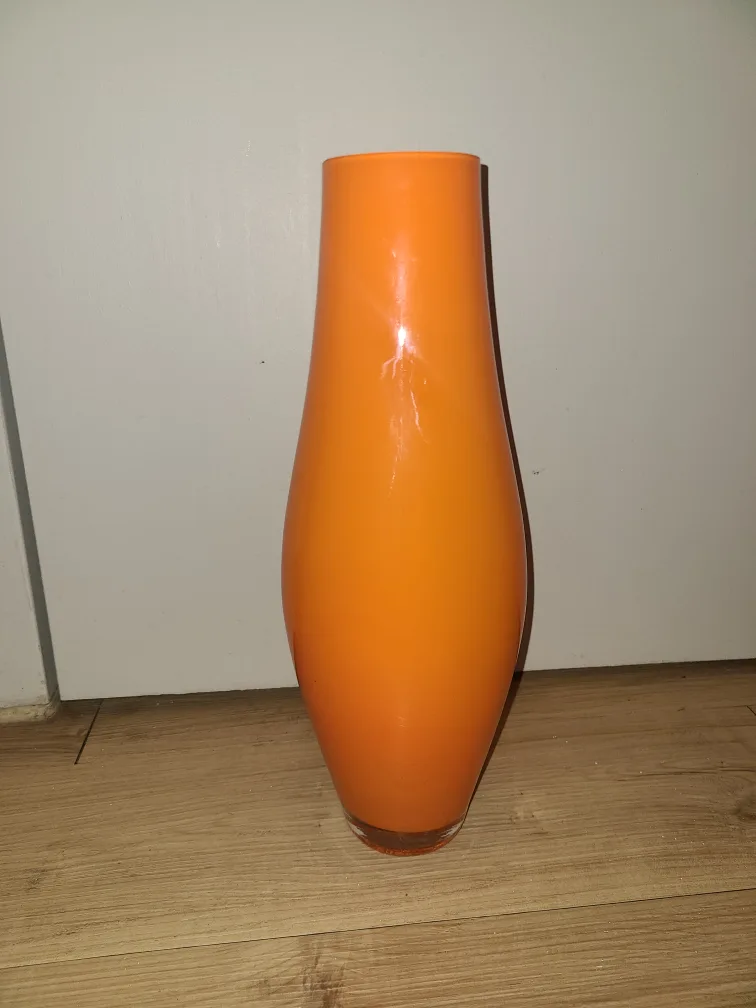 Orange Glass Vase thumbnail
