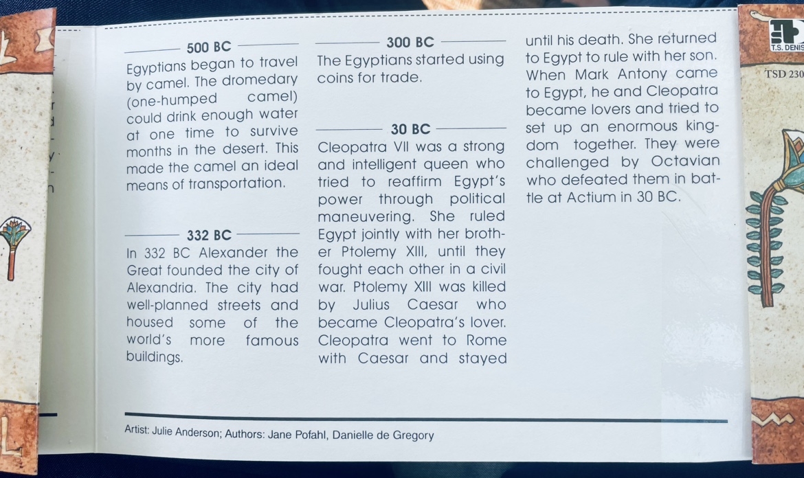 ANCIENT CIVILIZATIONS TIME LINES FROM THE TIME TRAVELER SERIES - photo 3